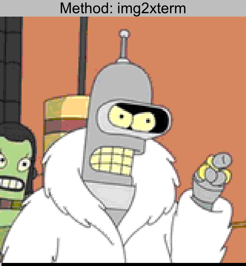bender.png converted using img2xterm